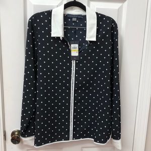 Tommy Hilfiger polka dot blouse